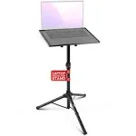 Pyle Universal Laptop Projector Tripod Stand Computer Book DJ Equipment Holder Mount