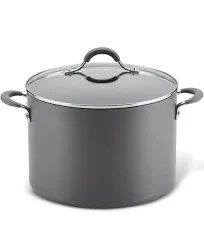 Circulon Radiance 10-qt. Hard-Anodized Nonstick Wide Stockpot. |2465