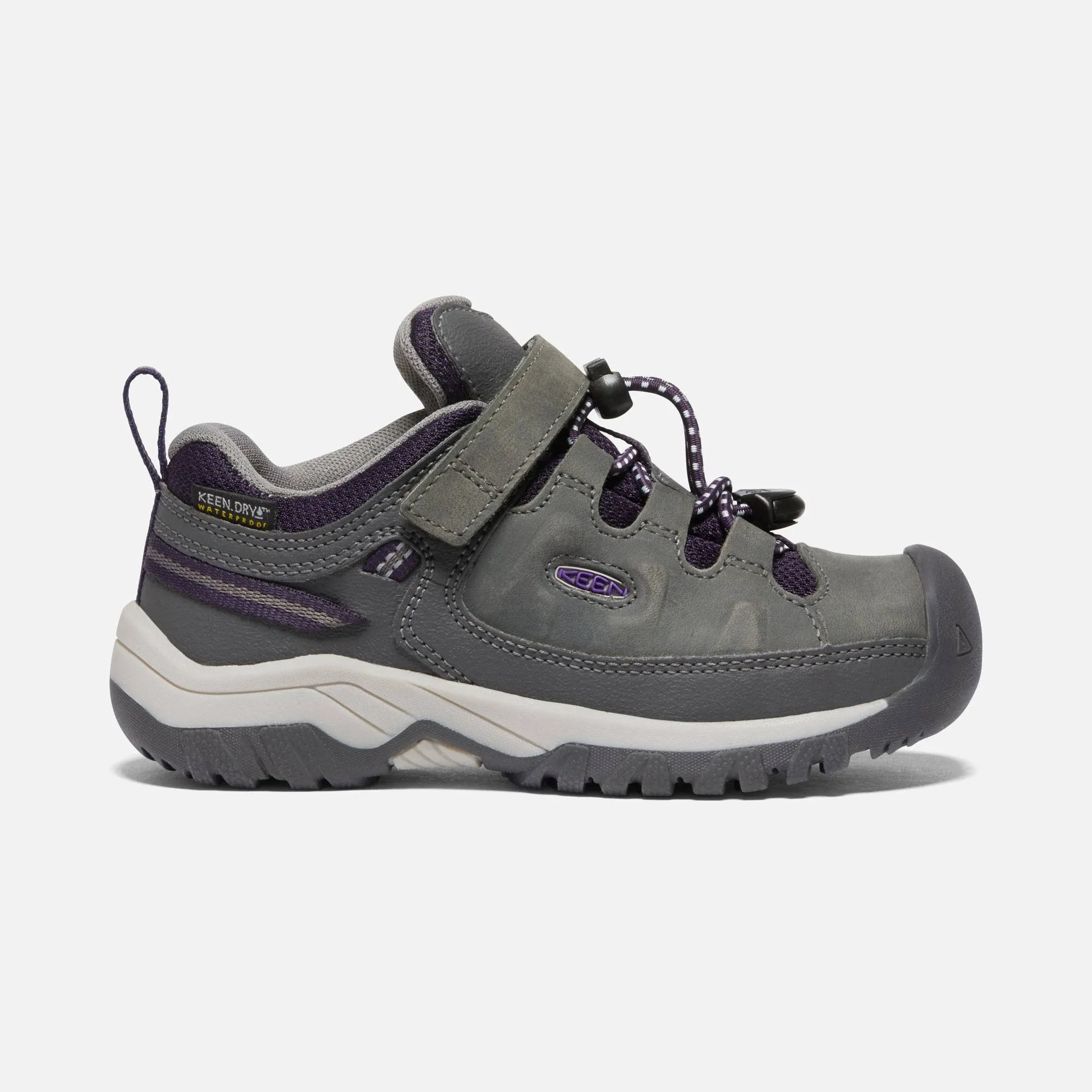 Keen Kids Little Targhee Low Waterproof Magnet/Tillandsia Purple 11