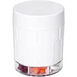 Betife Large Pill Dispenser 7 Compartments Monthly Pill Box Organiser Supplement