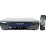 Panasonic OmniVision 4 Head VHS Player VCR