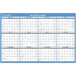 At-a-glance Horizontal Reversible Erasable Wall Calendar