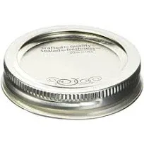 Kerr Regular Canning Jar 1 Dozen Rings and Bands