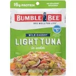 Bumble Bee Tuna in Water, Light, Wild Caught - 2.5 oz