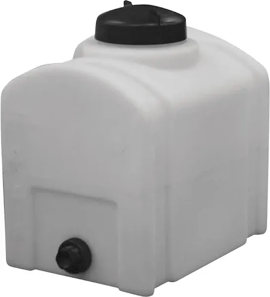 82123899 Polyethylene Domed Reservoir Water Tank, 26 gallon, Made In The USA ...