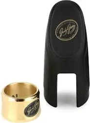 Jody Jazz Power Ring HRA1 - Gold Ligature with Cap | Reverb