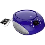 Portable CD Radio, Purple, PRCD261