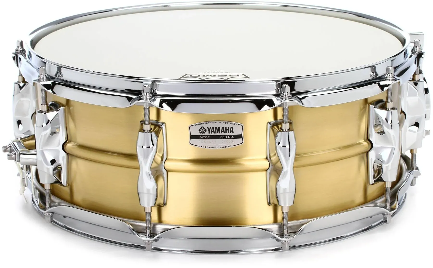 Yamaha Recording Custom 14x5.5 Brass Snare Drum