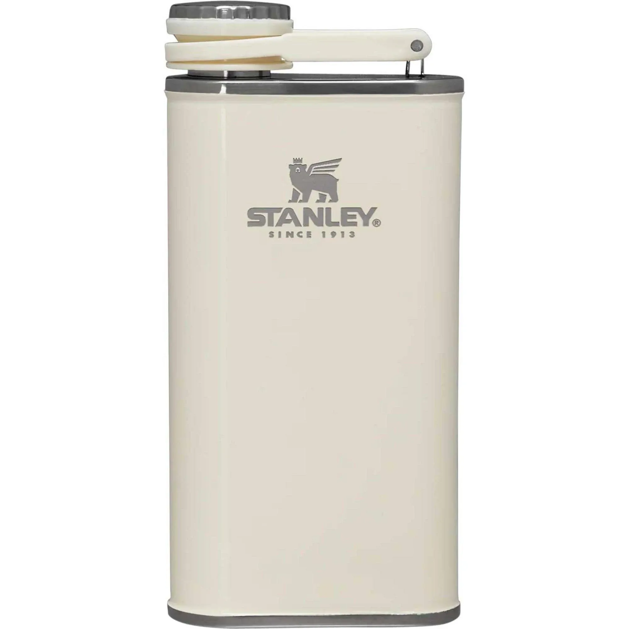 Stanley Classic Easy Fill Wide Mouth 8 oz Flask Cream Gloss