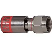 Klein Tools VDV812-615 Universal Compression Connector, RG59, Male, 10-Pack