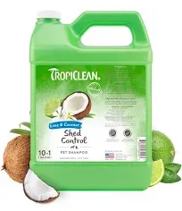 TropiClean Deshedding Lime & Coconut Shampoo