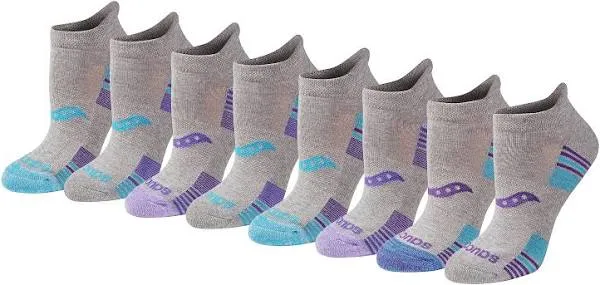 Saucony Women&#039;s Performance Heel Tab Athletic Socks (8 &amp; 16 Packs)