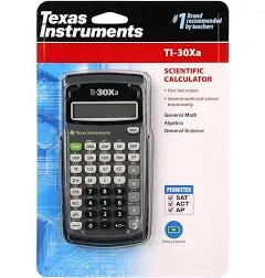 Texas Instruments Ti-30xa Scientific Calculator