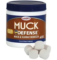 24 Tablets Muck Defense Natural Sludge Control Treatment Water Pool Mud Digester