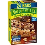 Granola Bars, Sweet and Salty Variety Pack, 24 Bars