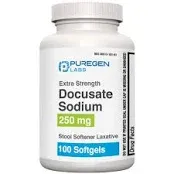 Puregen Labs Docusate Sodium Stool Softener