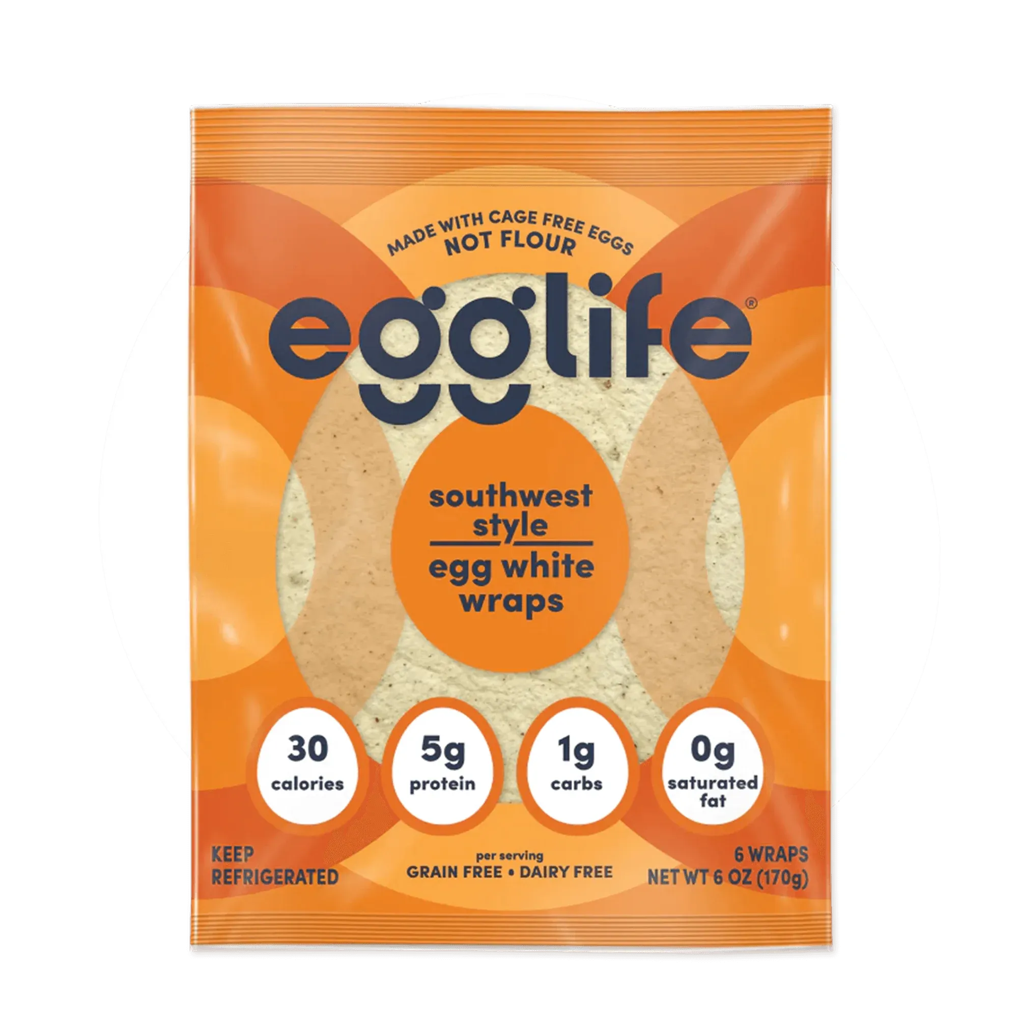 Egg White Wraps Original 6 CT