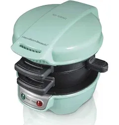 Hamilton Beach 25483 Breakfast Sandwich Maker, Coral