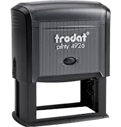 1.5&#034; x 3&#034; Trodat 4926  Rubber Self Inking Stamp Custom Text up to 7 Lines