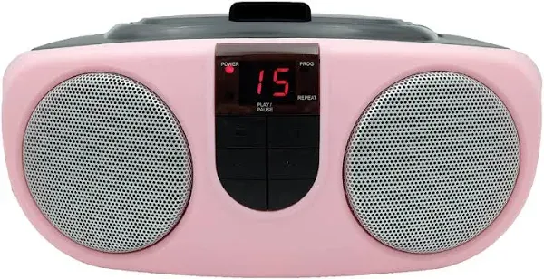 Sylvania Portable CD Boom Box with AM/FM Radio