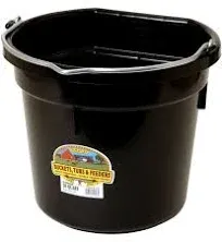 DuraFlex Plastic Flatback Bucket Navy  1 Count By Duraflex