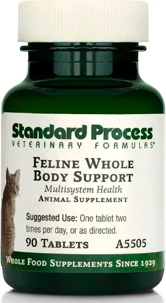 Standard Process Feline Whole Body Support 90 Tablets