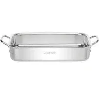 New In Box Cuisinart Chef&#039;s Classic Stainless Lasagna/Roasti<wbr/>ng Pan 13.5”