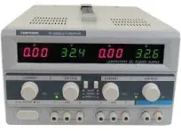 Tekpower TP-3005D-3 Digital Variable Triple Outputs Linear-Type DC Power Supply