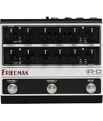 Friedman IR-D Dual Tube Preamp & Di Pedal