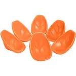 Ecr4kids Leaf Floor Seat, Orange, 6-Piece