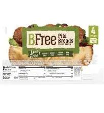 BFree Stone Baked Pita Breads