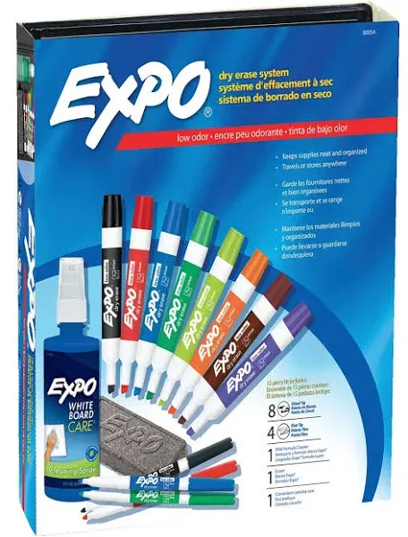 Expo Low Odor Dry Erase Markers