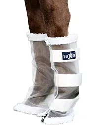 Saxon Fly Leg Wraps White                          - Horse.com