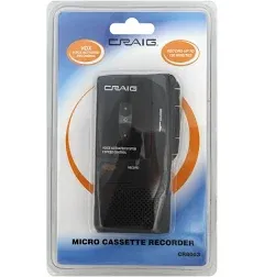 CRAIG CR8003 Micro Cassette Recorder Voice