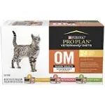 Pro Plan Veterinary Diets Purina OM Savory Selects Wet Cat Food Variety Pack - (Pack of 24) 5.5 oz. Cans