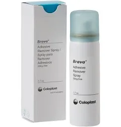 Coloplast Brava No-Sting Adhesive Remover, 1.7 Oz Spray Expires: 07/06/2027