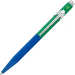 Caran D'Ache Ballpoint pen 849 Paul Smith Cobalt/Emerald, black M refill, in slimpack