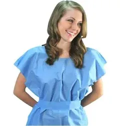 GRAHAM MEDICAL 229 TISSUE POLY TISSUE EXAMINATION GOWN