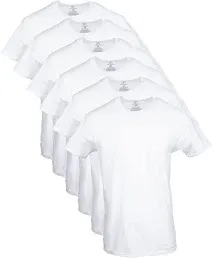 George Men's Crew T-Shirts, 6-Pack