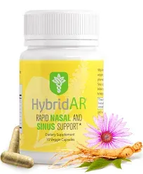 Hybrid AR Mini-Bottle 10 Veggie Capsules