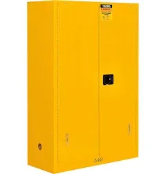 Global Industrial Flammable Cabinet Self Close Double Door 45 Gallon