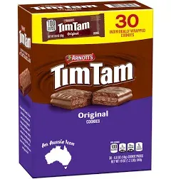 Tim Tam Original Chocolate Cookies, 0.63 Ounce (Pack of 30)