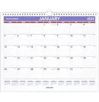 At-a-glance 2025 Erasable Monthly Wall Calendar