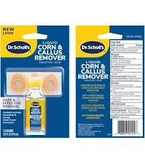 Dr. Scholl&#039;s Liquid Corn &amp; Callus Safe &amp; Effective Liquid Kit Remover.1/3flo<wbr/>z 