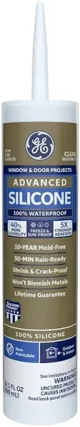 GE Advanced Silicone Window Door Sealant