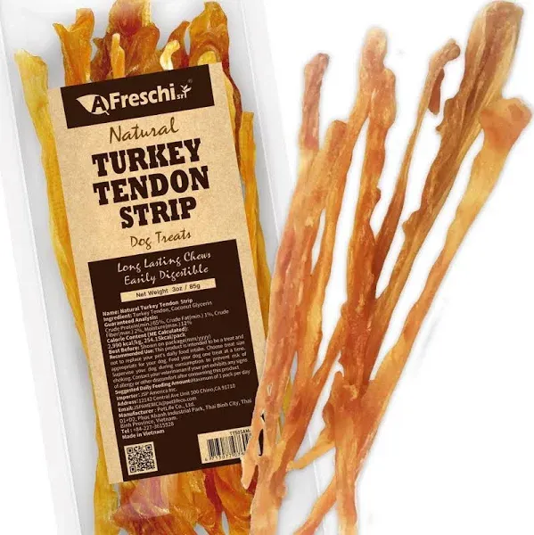 AFreschi Turkey Tendon Dog Treats