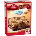 Betty Crocker Delights Bars Mix, Cookie Brownie - 17.4 oz