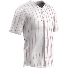 CHAMPRO Ace Button Front Baseball Jersey Adult