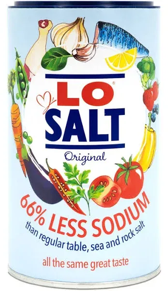 Lo Salt Reduced Sodium Salt - 350g - Pack of 1