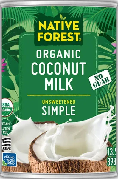 Native Forest Unsweetened Classic Coconut Milk, Organic, 13.5 Fl Oz